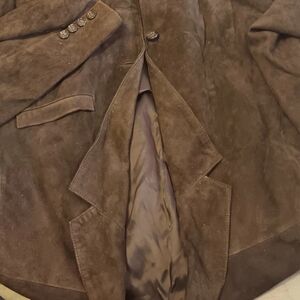 Men's Brown Suede Performance Jacket